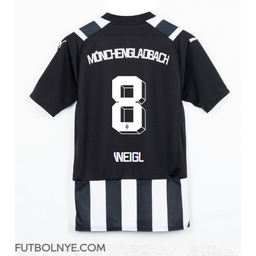 Camiseta Borussia Monchengladbach Julian Weigl #8 Tercera Equipación 2023-24 manga corta